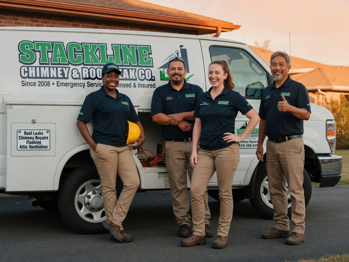 Chimney flashing repair company in New Milford, PA